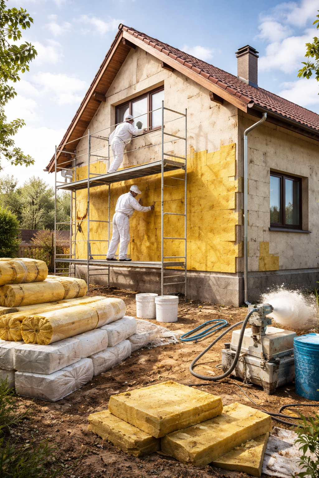 Профессиональное утепление домов в Сланцах — тепло, надежность, экономия