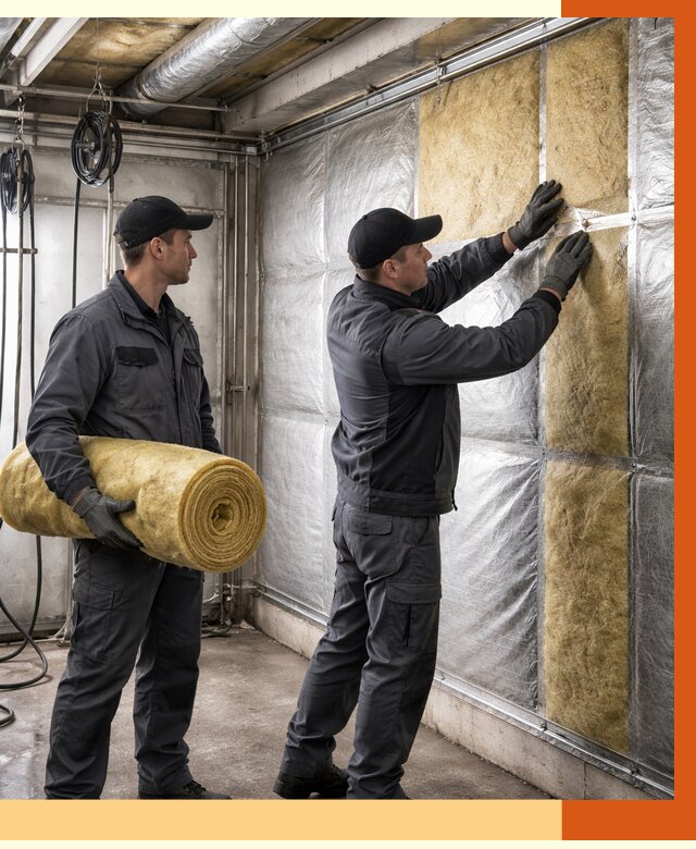 Утепление автомойки в Сланцах от 8782 руб./м2 — комплексное утепление под ключ | ТепломастерСлы