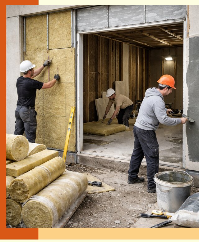 Утепление торгового павильона в Сланцах — качественно и энергоэффективно