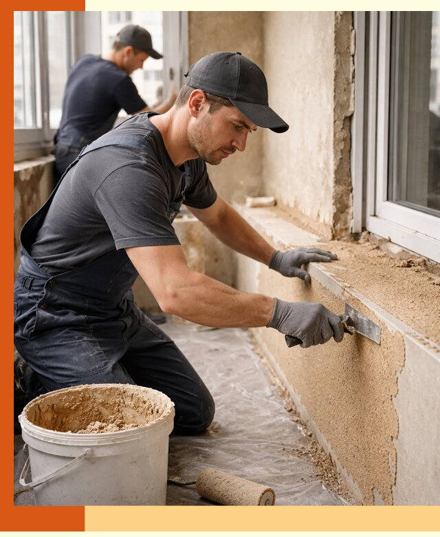 Утепление балкона жидкой пробкой в Сланцах для защиты и комфорта