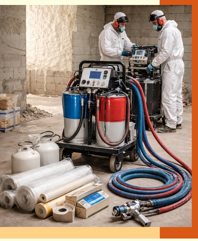 Аренда установки для напыления ППУ в Сланцах от 36162 руб. | ТепломастерСлы